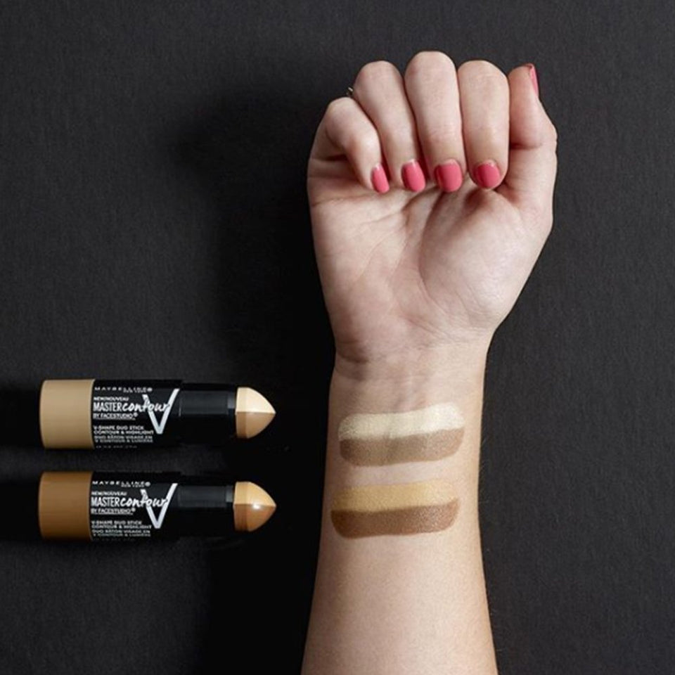 Maybelline Face Studio Master - Contour V-Shape Duo Stick, Medium 15, 7 gr