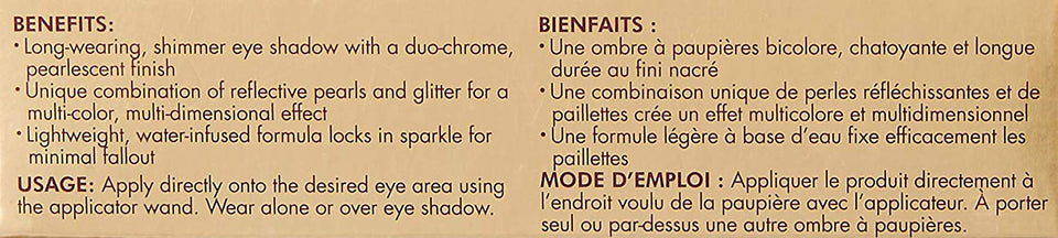 Stila Glitter & Glow - Sombra de ojos líquida, Perlina