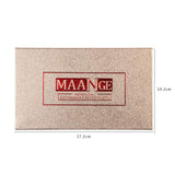 Nuevo!!! Hennta 18 Color Shimmer Glitter Paleta de sombra de ojos Polvo de sombra Mate Sombra de ojos Maquillaje cosmético Bandeja de paleta Cosméticos Regalo romántico Impermeable a prueba de sudor Larga duración Pigmentado